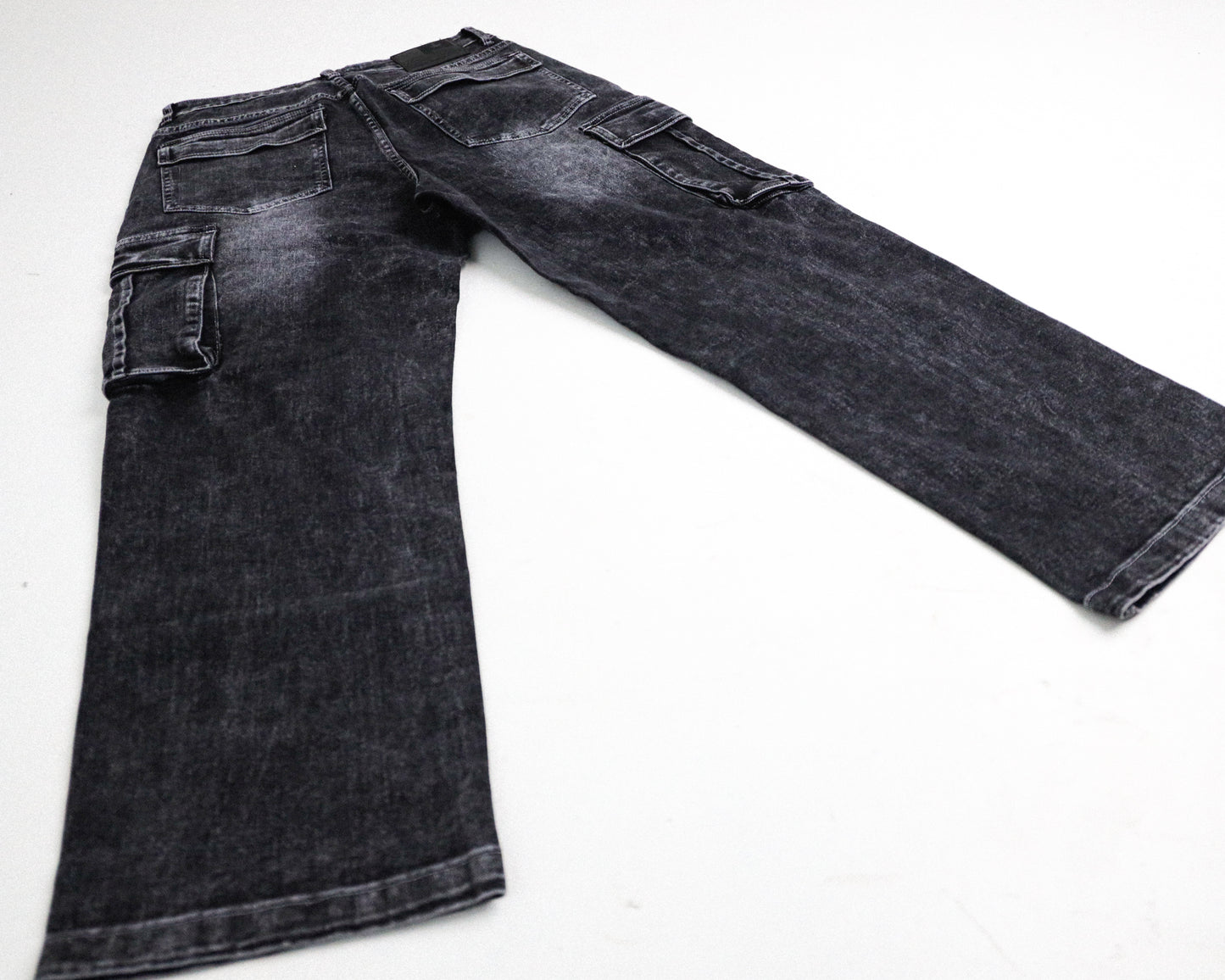 BAGGY CARGO GRAY JEANS