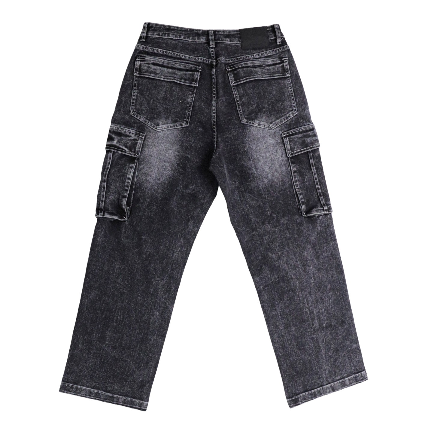 BAGGY CARGO GRAY JEANS