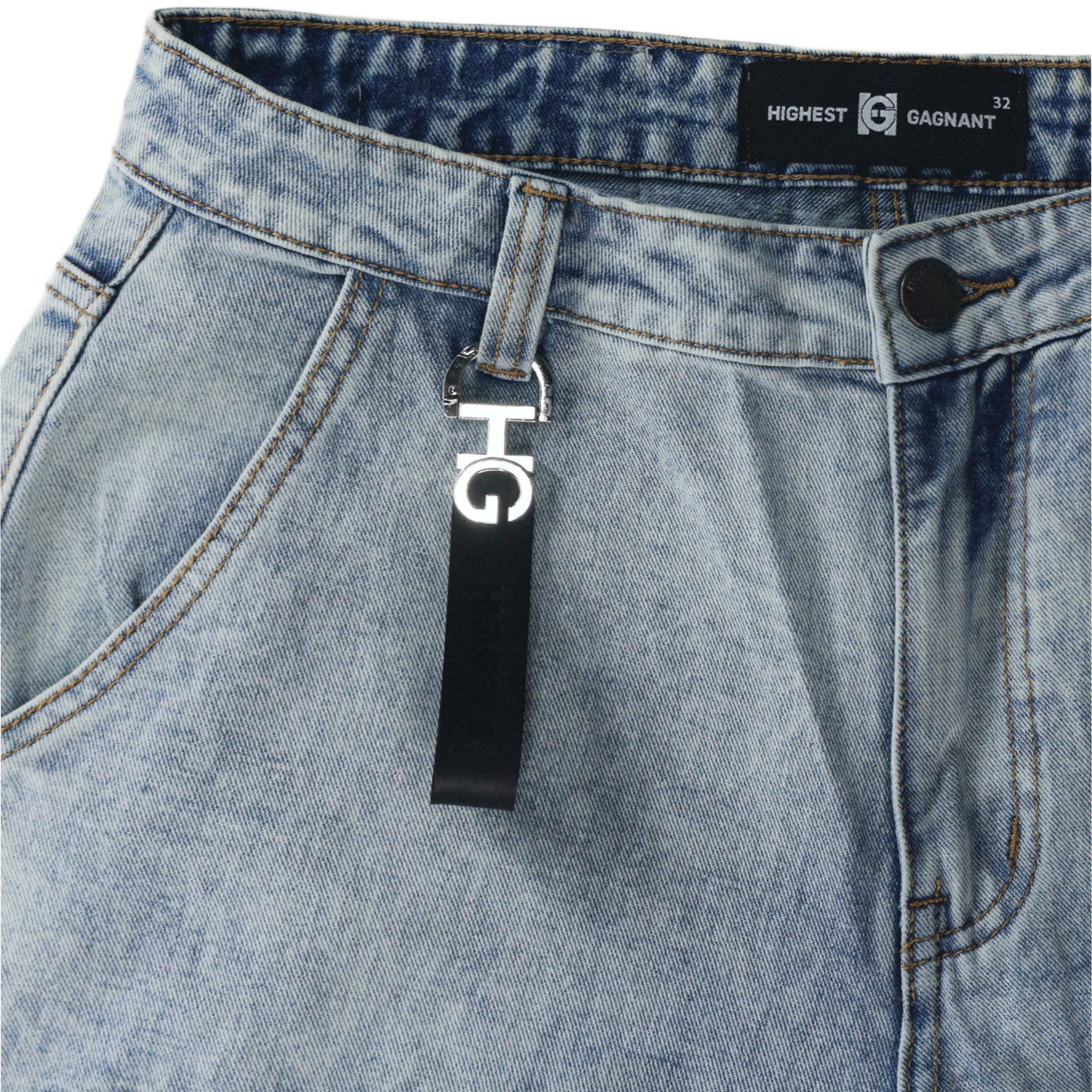 SKY FADE CARGO JEANS