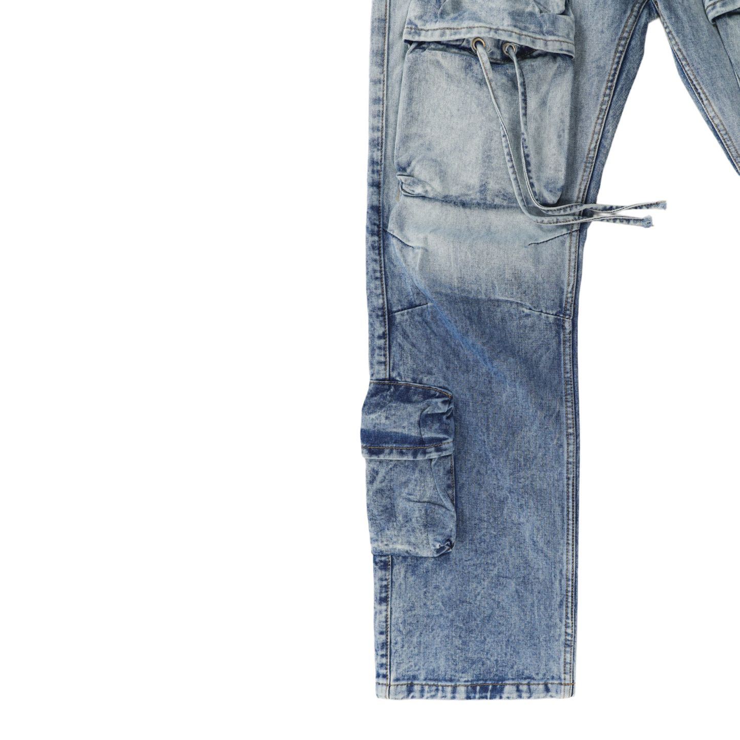 SKY FADE CARGO JEANS