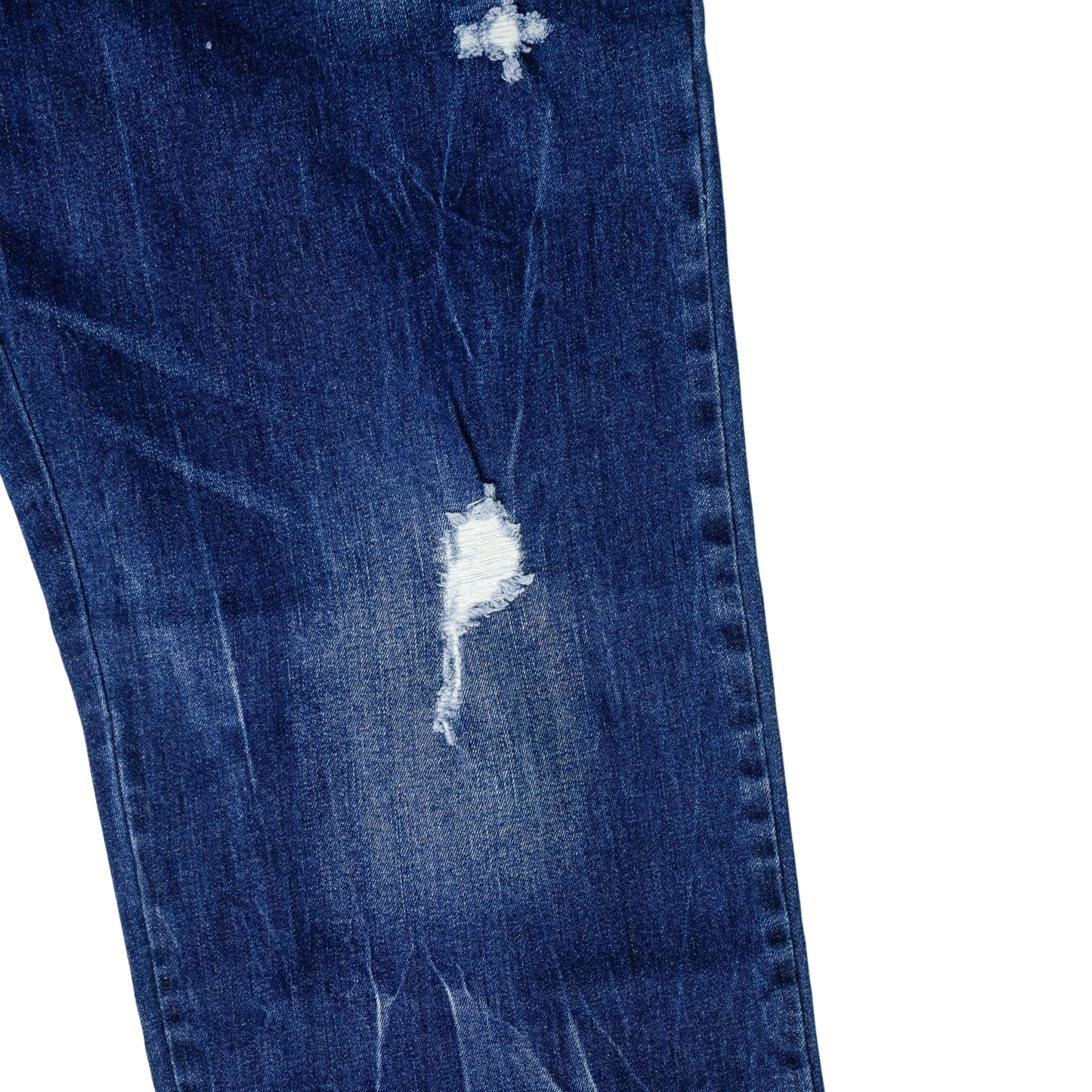 STRAIGHT STONEWASH JEANS