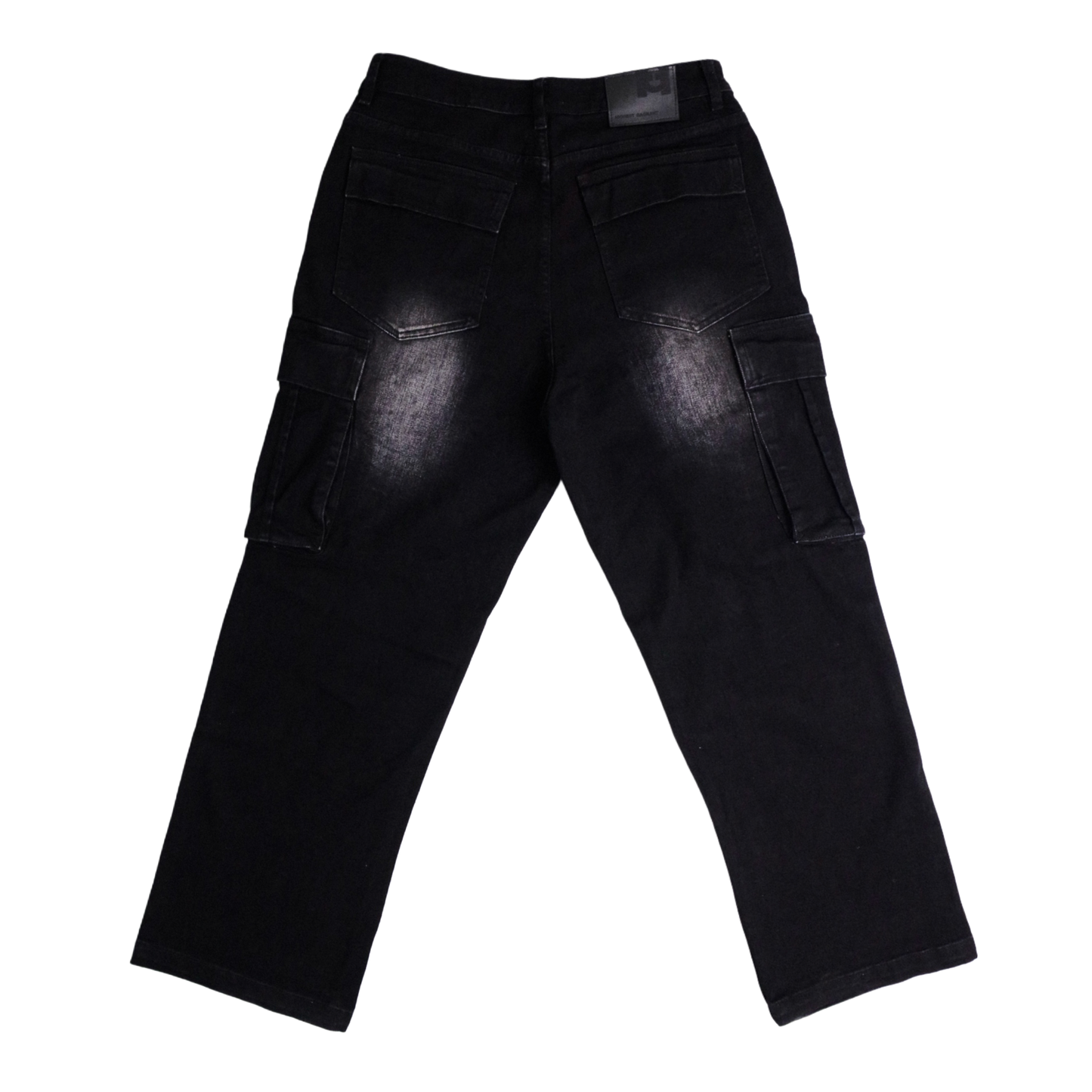 BAGGY CARGO BLACK JEANS