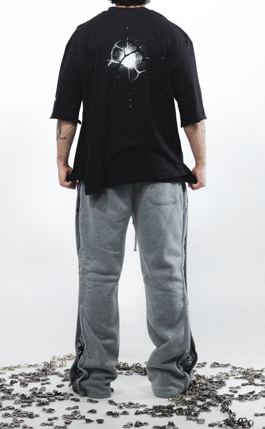 BANDANA FLARE PANTS