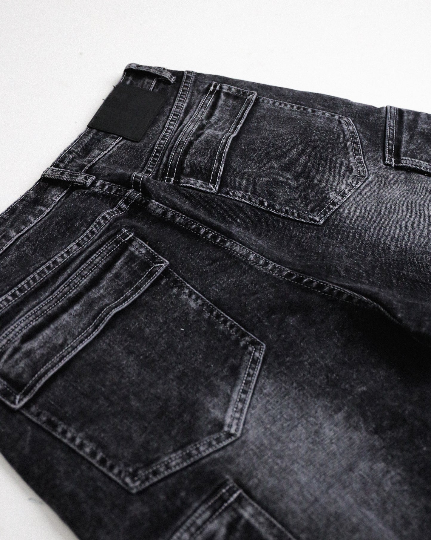 BAGGY CARGO GRAY JEANS